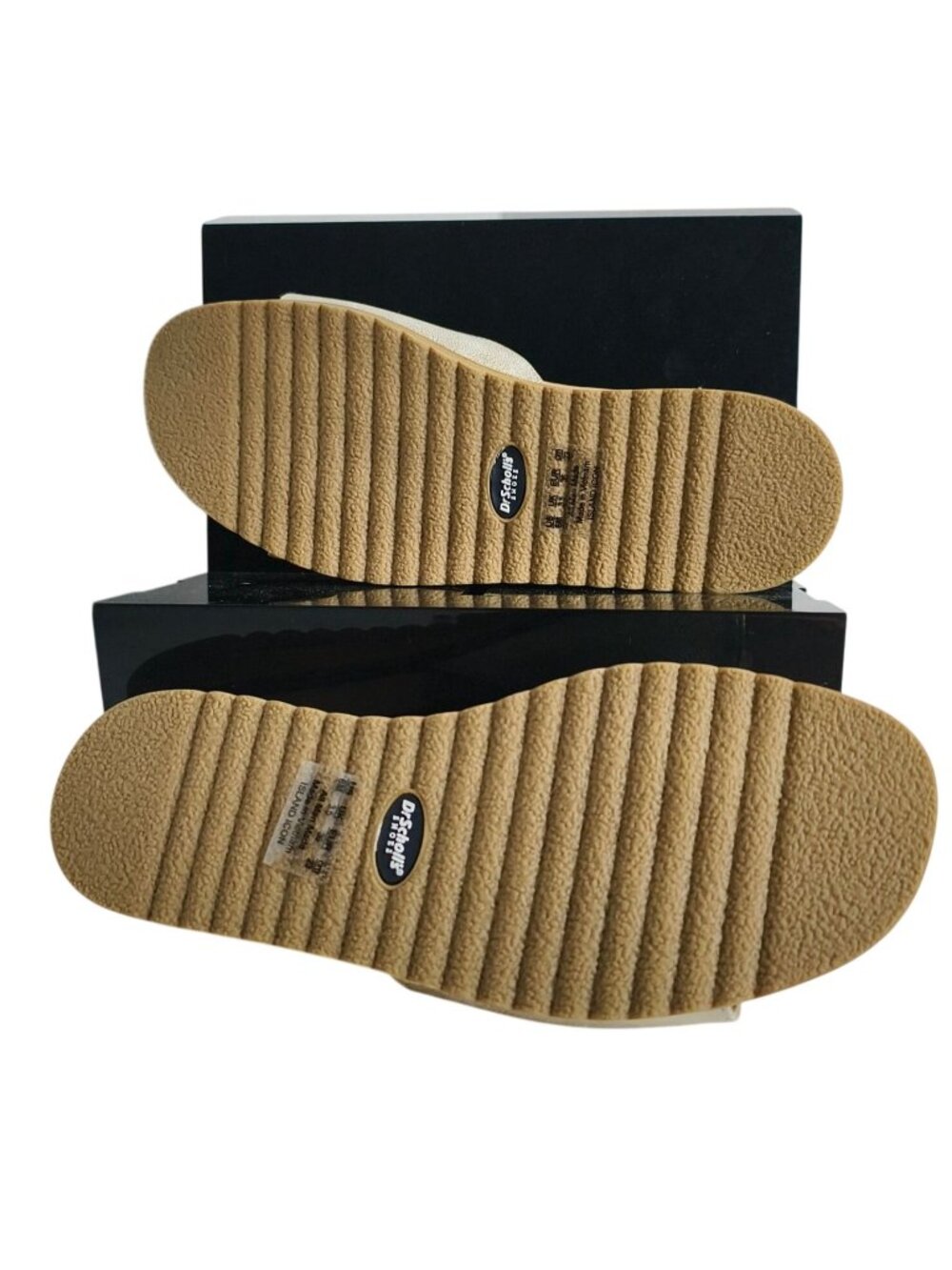 Dr. Scholls Womens 6 Buckle Slide Sandals Island Icon Gold Metallic Comfy NEW - Picture 3 of 7